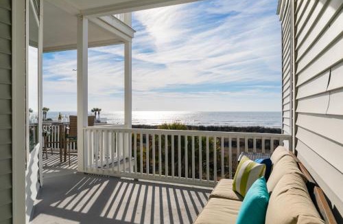 Folly Beach House | Seacoast Villa 2 Ocean View 2 Blocks from Center Street
