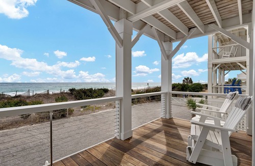 Wrightsville Beach House | Seaside at Columbia - 3 bedroom beautiful oceanfront duplex. Sleeps 6.