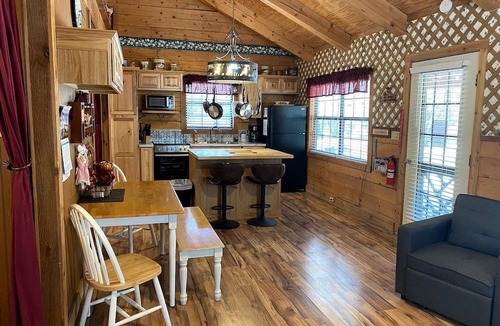 Vanderpool Cabin | Secluded Frio River Cabin Rental for Seven in Bandera, Texas