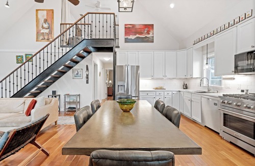 Folly Beach House | Secluded Marsh Front home-Private Salt Water Pond-5 min walk to beach access!
