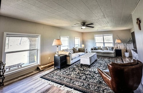Ames House | Secluded, private, peaceful, large 3 bedroom, 2 full bath, Country Brick Home