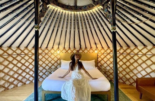 Dripping Springs Cabin | Secluded Romantic Yurt with Amazing Views in Dripping Springs, Texas