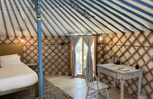 Dripping Springs Cabin | Secluded Yurt for a Romantic Getaway in Dripping Springs, Texas
