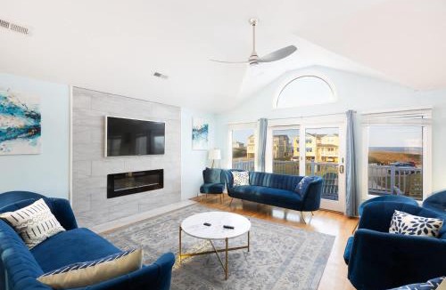 Southern Shores House | Semi Ocean Front Luxury Home Pool Spa Game Room