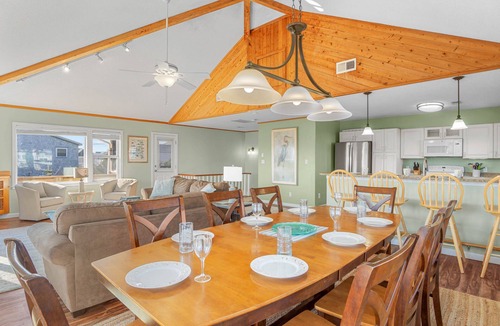 Salvo House | Semi-Oceanfront Dog Friendly w/Pool, Hot Tub. Take in the Whispering Surf!