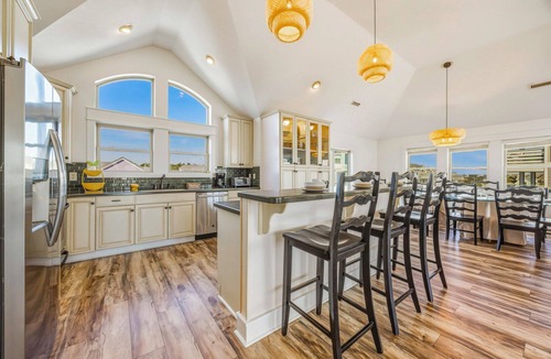 Salvo House | Semi-Oceanfront Dog Friendly, Accessible w/Pool, Hot Tub, Elevator, Game Room