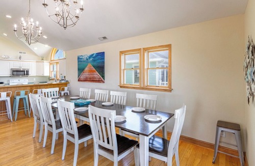 Nags Head House | Semi-Oceanfront Home with a Large Pool Area, Cabana, and Rec Room by Sun Realty