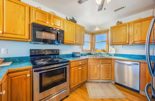 Rodanthe House | Semi-Oceanfront Home w/Hot Tub, Game Room, Theater, Basketball, Beach Nearby
