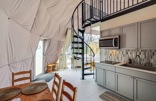 Lampasas House | Serene Hill Country Luxury Glamping Dome - Burnet County