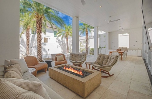 Seacrest Villa | Serene Villa with Kitchen, Living & Dining Area, & Balcony + Outdoor Pool!