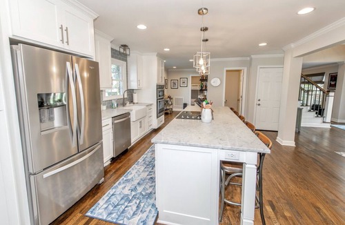 Westport House | Serene waterfront house on Lake Norman with pool, spa, and private dock