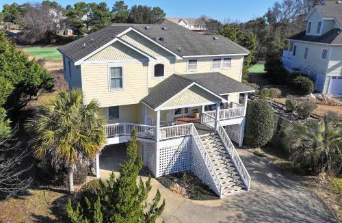 Sea Scape House | Show Boat - Kitty Hawk MP 2.5, Pool, Hot Tub, Rec Room, Pool Table, Golf Course Views