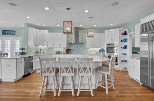 Carolina Beach House | Siren's Song-Gorgeous Oceanfront House with Pool and Spa!