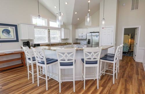 Southern Shores House | SKYLINE SERENITY - 6 BR Home in Southern Shores w/Private Pool, Hot Tub, Elevator