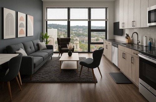 Five Points South Apartment | Sleek 2BR Apt | Pool + Easy Downtown Access 86