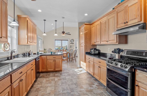 Hatteras House | Soundside Home with Elevator, Watersports Gear, Community Marina, Beach Nearby