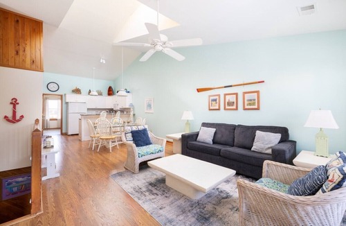 Kitty Hawk Villa | Spacious 3BR Beach Getaway | Steps to Sand | Pool, Bikes & More