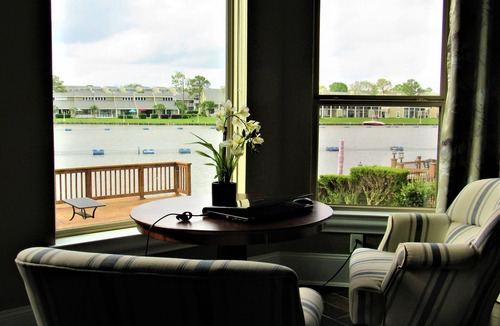 April Sound House | Spacious 4,000 Sq Ft - Modern Lakefront Resort Home on Golf Course