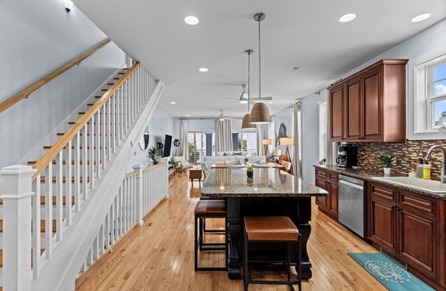 Carolina Beach House | Spacious 4-bed townhome in the heart of Carolina Beach with elevator
