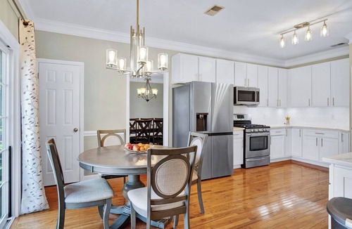 Raleigh House | Spacious 4-Bedroom Home with Golf Course Views, Minutes from Downtown Raleigh