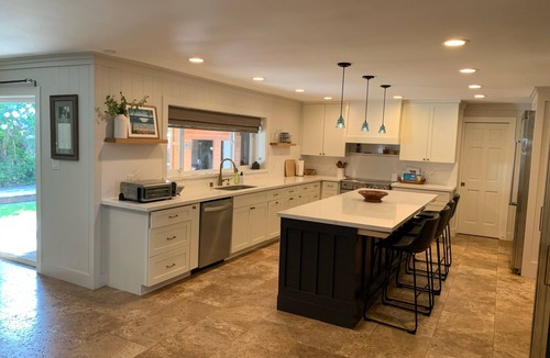 Laie House | Spacious 5 bdrm Home steps from Hukilau Beach, AC, Ocean Views, 30-day