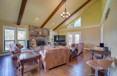 Fort Smith House | Spacious Arkansas Abode w/Balcony & Fire Pit!