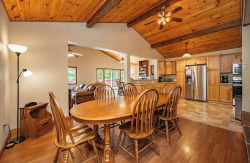 Swanton House | Spacious Dog Friendly Escape w/Hot Tub & Lake Access