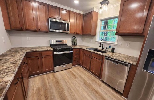 Fairburn House | Spacious Fairburn Stay with Backyard and Games