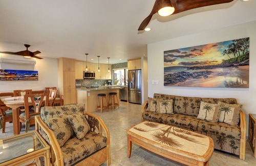 Wailea Condo | Spacious Ground Floor Revitalized Oasis- Discover Wailea Ekahi #22B