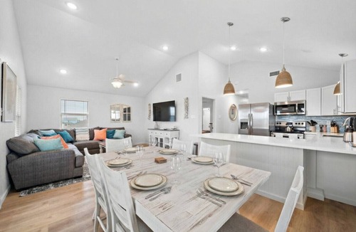 Surfside Beach House | Spacious Home with Deck, Steps to the Beach