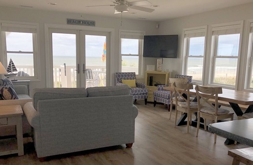 Holden Beach House | Spectacular Ocean Views with Private Pool! Beautifully Decorated Rental
