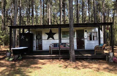 Reed Creek Cabin | Spotted Fawn Farm/Vintage “Don” restored 1951 airstream/Richardson tiny house