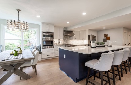 Crownsville House | Stay Mins from Annapolis in Luxury Waterfront Home on Deep Water w Private Pier & Gourmet Kitchen