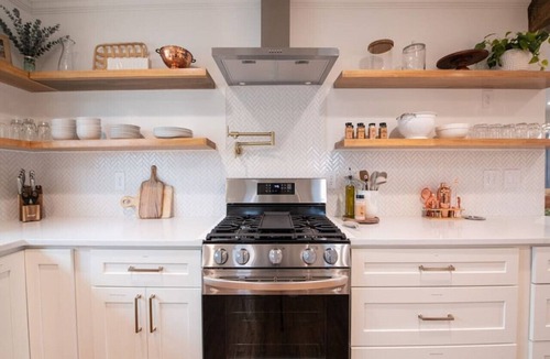 Norcross House | Staycation TV Featured "Crossing House" in Downtown Norcross with Chef's Kitchen
