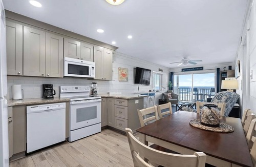North Myrtle Beach Condo | Steps from the Sand! Oceanfront condo in Cherry Grove