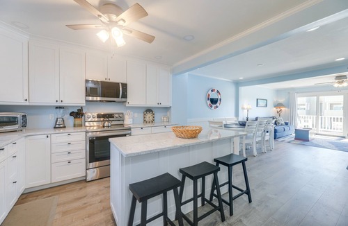 Fenwick Island House | Steps to Ocean: Colorful Beach Townhouse in Fenwick Island