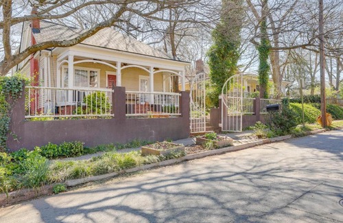 Decatur House | Steps to Shops & Eats: Decatur Home w/Large Yard