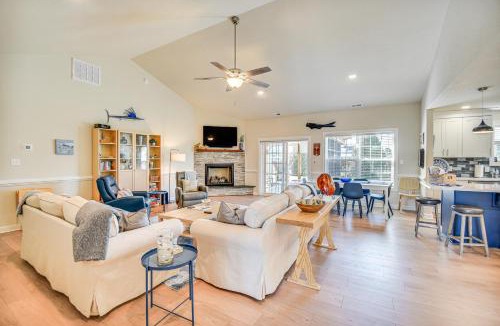 Cape Charles House | Stunning Cape Charles Retreat ~ 1 Mi to Beach