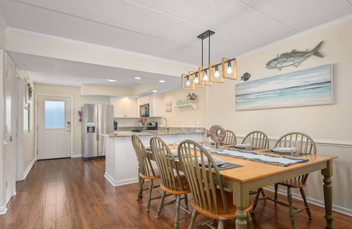 South Nags Head Condo | Stunning Top-Floor Oceanfront Condo! Pools & New Step in Shower and More!