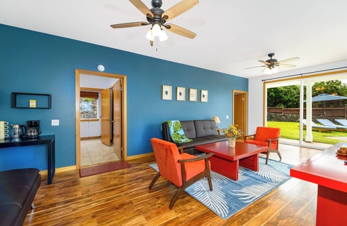 Kona Palisades House | STVR Home - Kona’s Cozy Retreat - 4Bd/3Bath/Sleep 12/Pool with AC