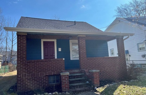 Akron House | Styled, centrally located 2-bedroom house with AC in eclectic Akron, Ohio