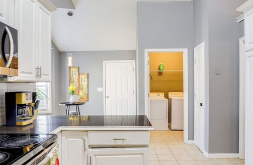 Lawrenceville House | Stylish Lawrenceville Getaway with sunroom– Family & Pet Friendly