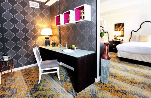 Kalorama Heights Hotel | Stylish Wellness Room Ideal for Exploring Dupont Circle + Embassy Row Area