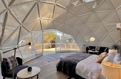 Marble Falls Cabin | Sublime Glamping Dome in Texas for Memorable Vacations in Burnet