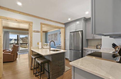 Sugar Mountain Condo | Sugar Ski Ski-In Ski-Out. 2 Bedroom. Pool+Hot tub. 150 feet from slope and pool.