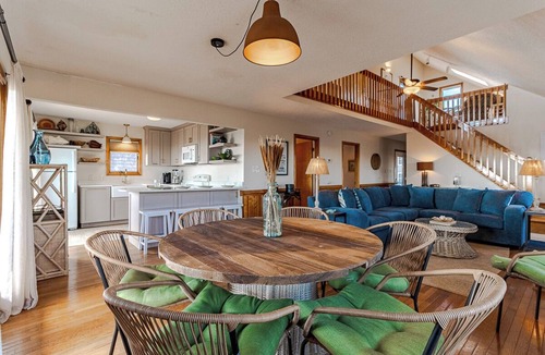 Colington House | Sun Realty pet-friendly semi-oceanfront home with incredible views!