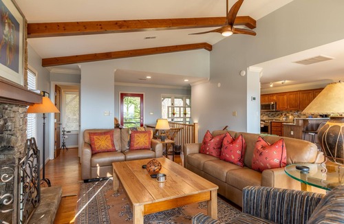 Blowing Rock House | Sunset Vista at Misty Mountain - Mtn views, pet friendly, 2 king suites, firepit