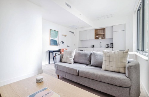 Truxton Circle Apartment | Superb NoMa 1BR w/Pool, Gym, A/C, Pet Area & Spa