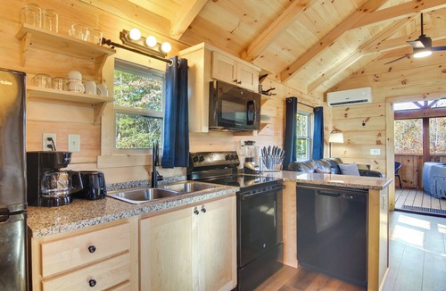 Union Mills Cabin | ‘Sweet Thang:’ Romantic Blue Ridge Mtns Getaway