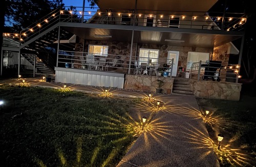 Graford House | Swim Platform + Lakefront Double Deck + Walk to Marina + Near Rocker B